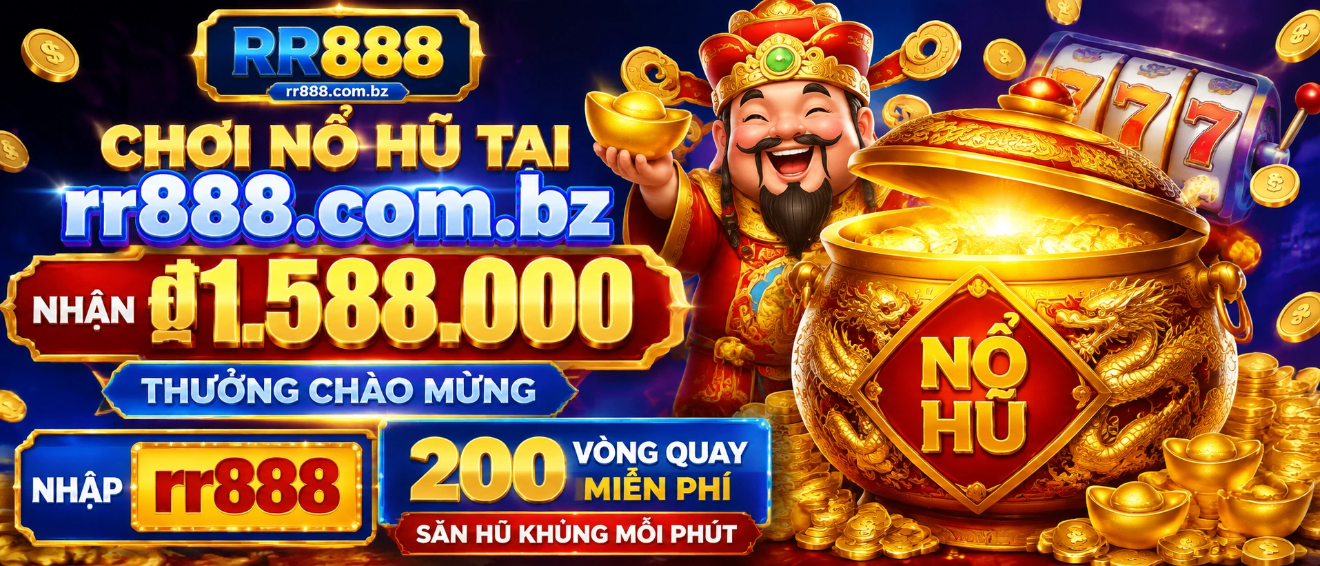 Liên hệ RR888.com.bz | Hỗ trợ casino, nổ hũ 17 rr888 slot banner 2